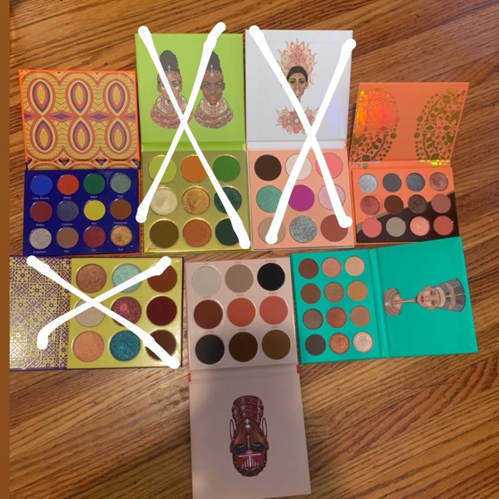 Juvia’s place 4 eyeshadow palette bundle